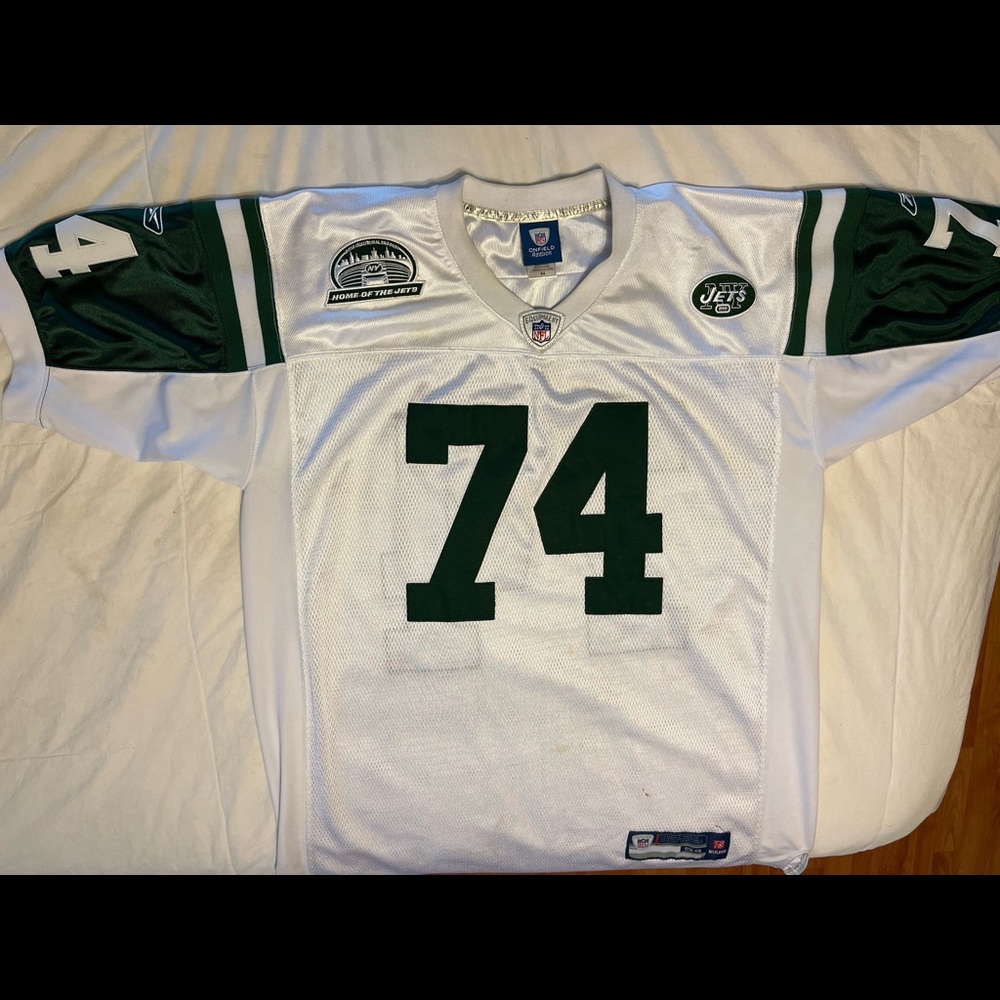 Men’s XXL Reebok NFL New York Jets Nick Mangold jersey